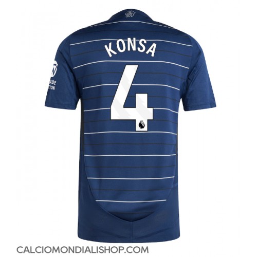 Maglie da calcio Aston Villa Ezri Konsa #4 Terza Maglia 2024-25 Manica Corta